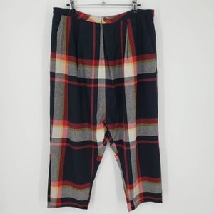Woolrich Plaid Capris - vintage wool warm